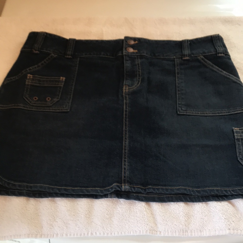 Old Navy Woman’s Blue Indigo Jean Mini Skirt